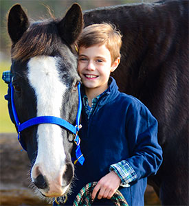 Declan Gregg ~ photo courtesy of Children 4 Horses